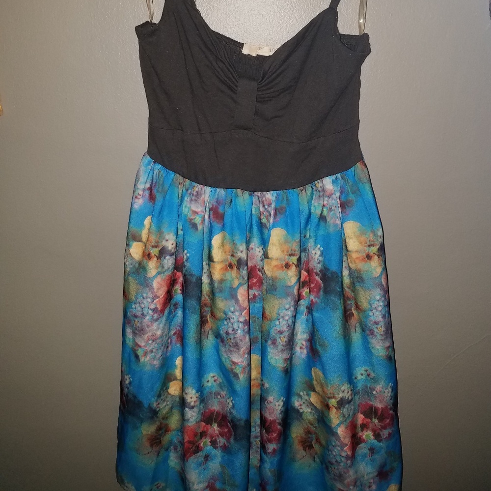 Rewind Floral WaterColor Dress